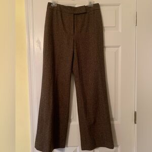 LOFT Chocolate Wide-Leg Pants
